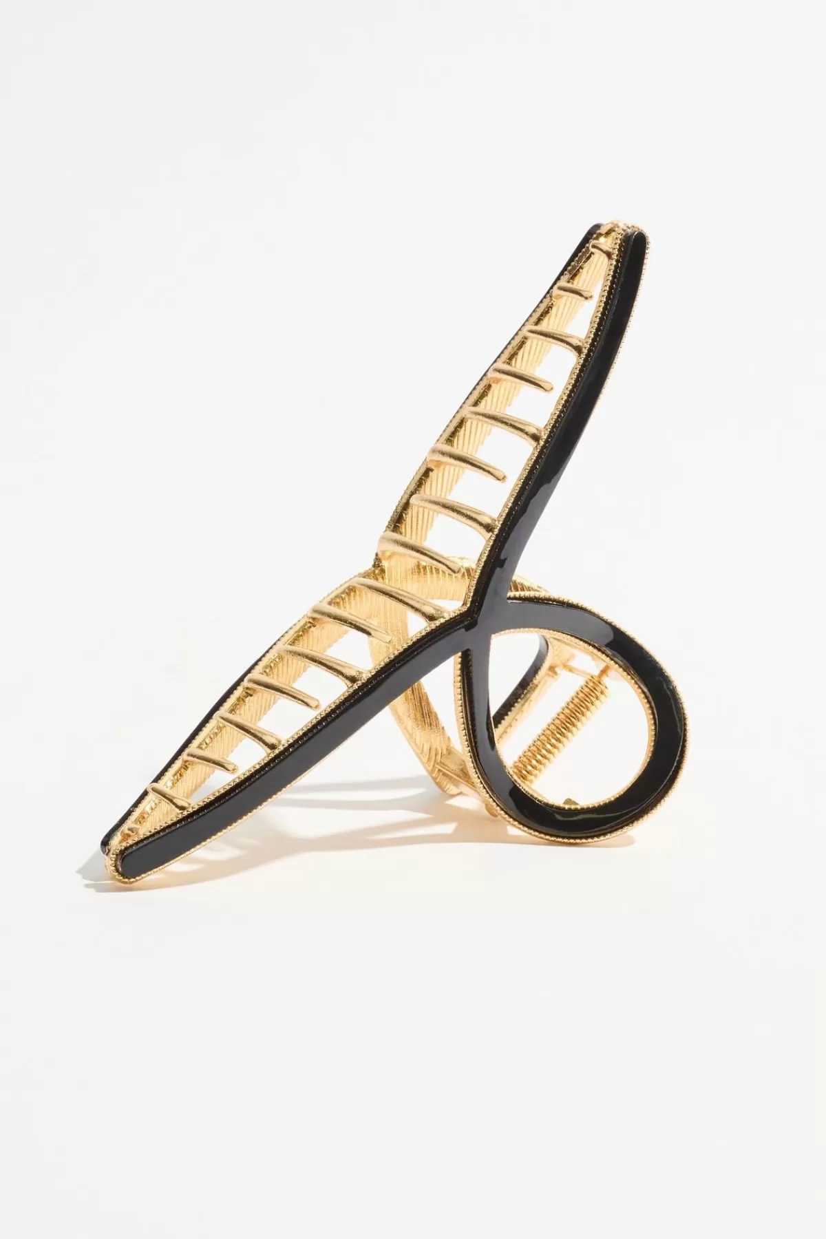 Dynamite Oversized Loop Claw Hair Clip Black Shop