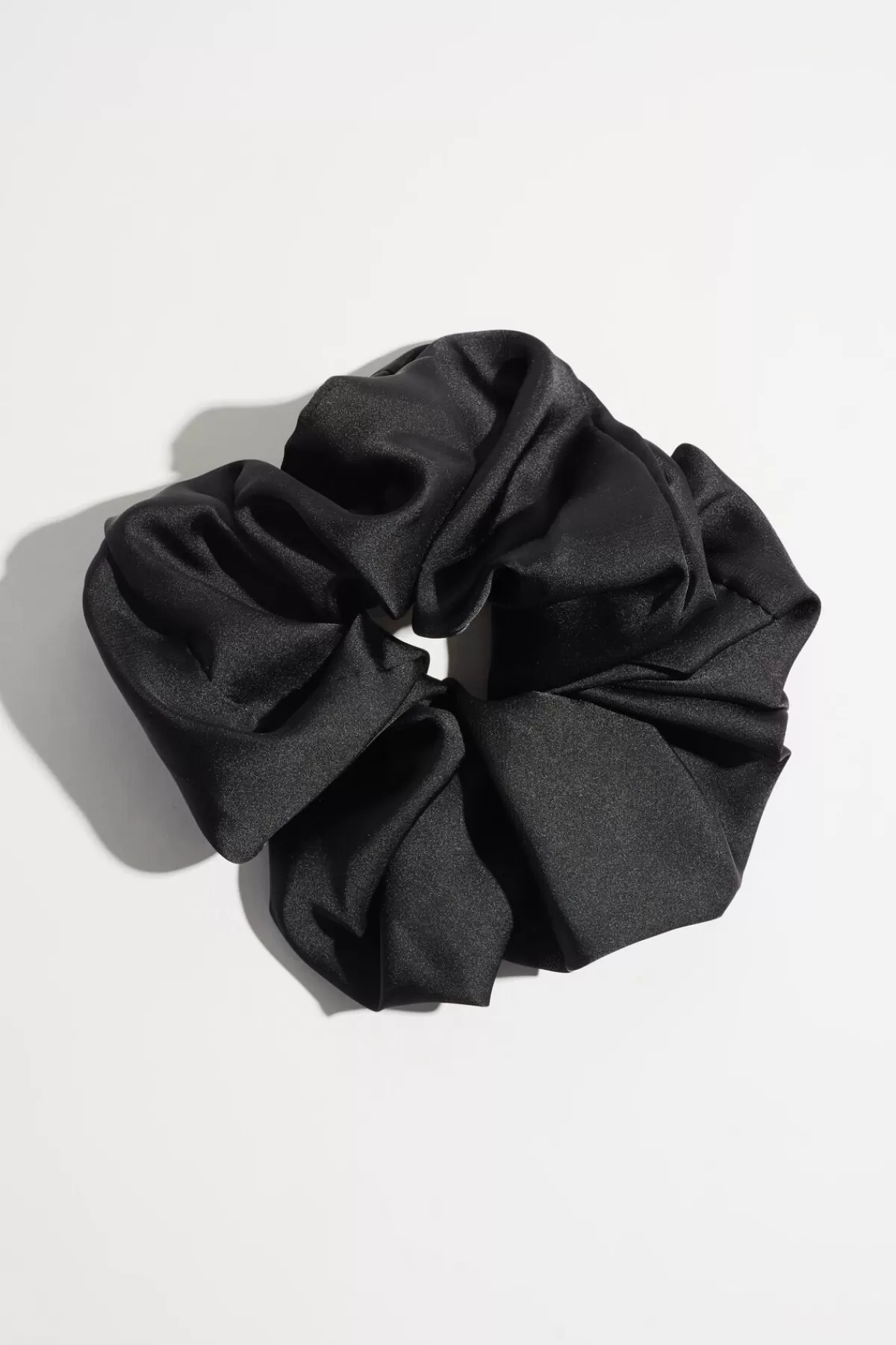 Dynamite Oversized  Satin Scrunchie Black Outlet