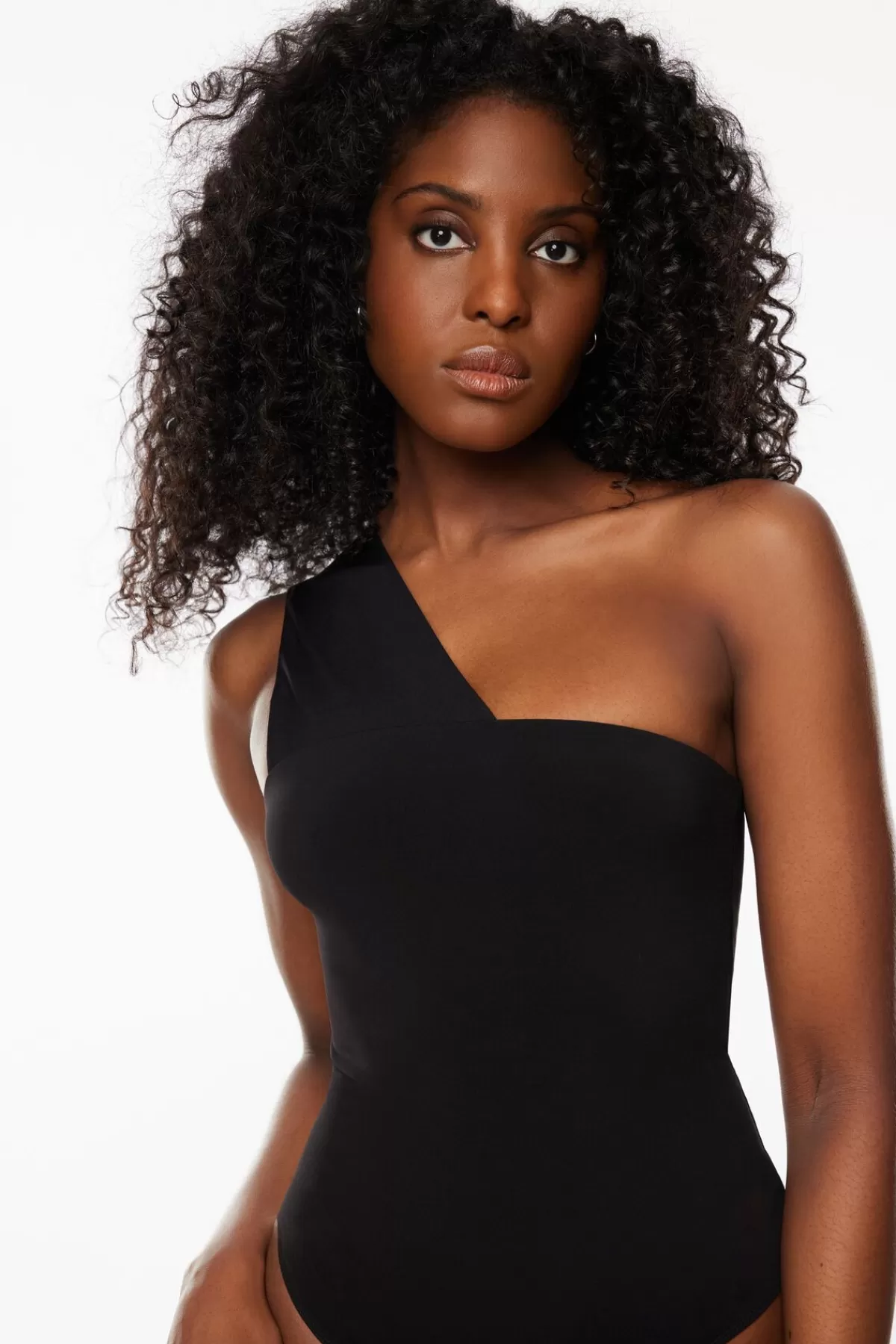 Dynamite Sculpt One Shoulder Bodysuit Black Shop