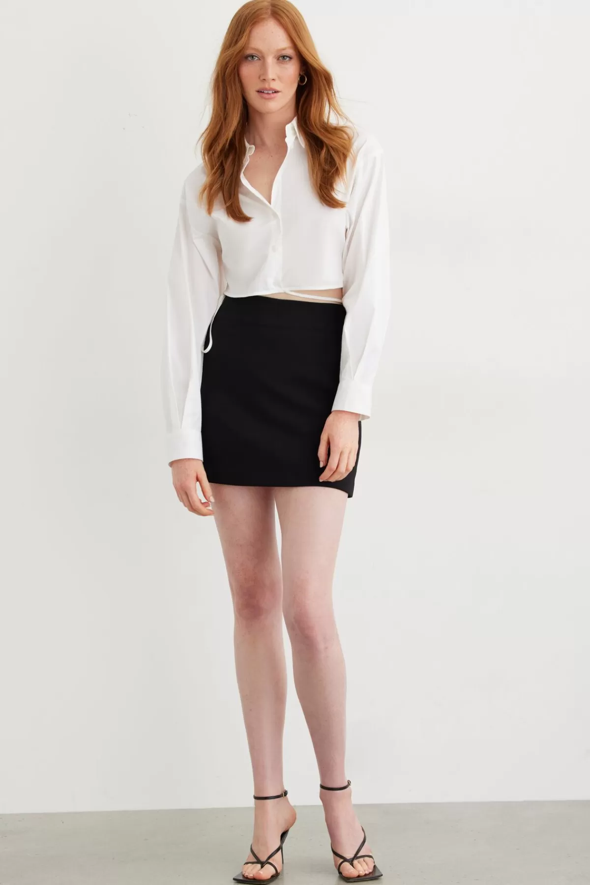 Dynamite Susie Mini Skirt Black Outlet