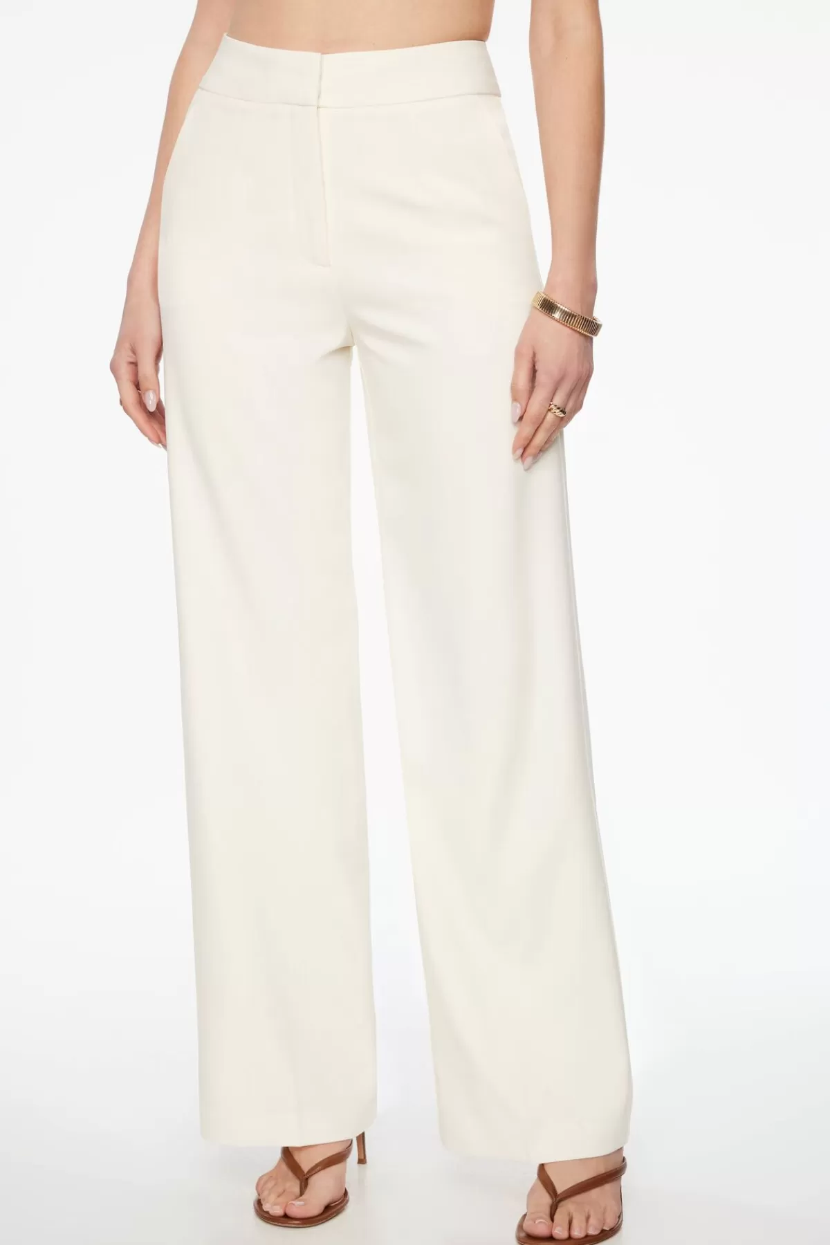 Dynamite Yasmin Straight Leg Pants White Shop